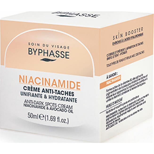 'Byphasse Crème Anti-Taches Niacinamide Huile d''Avocat 50ml'