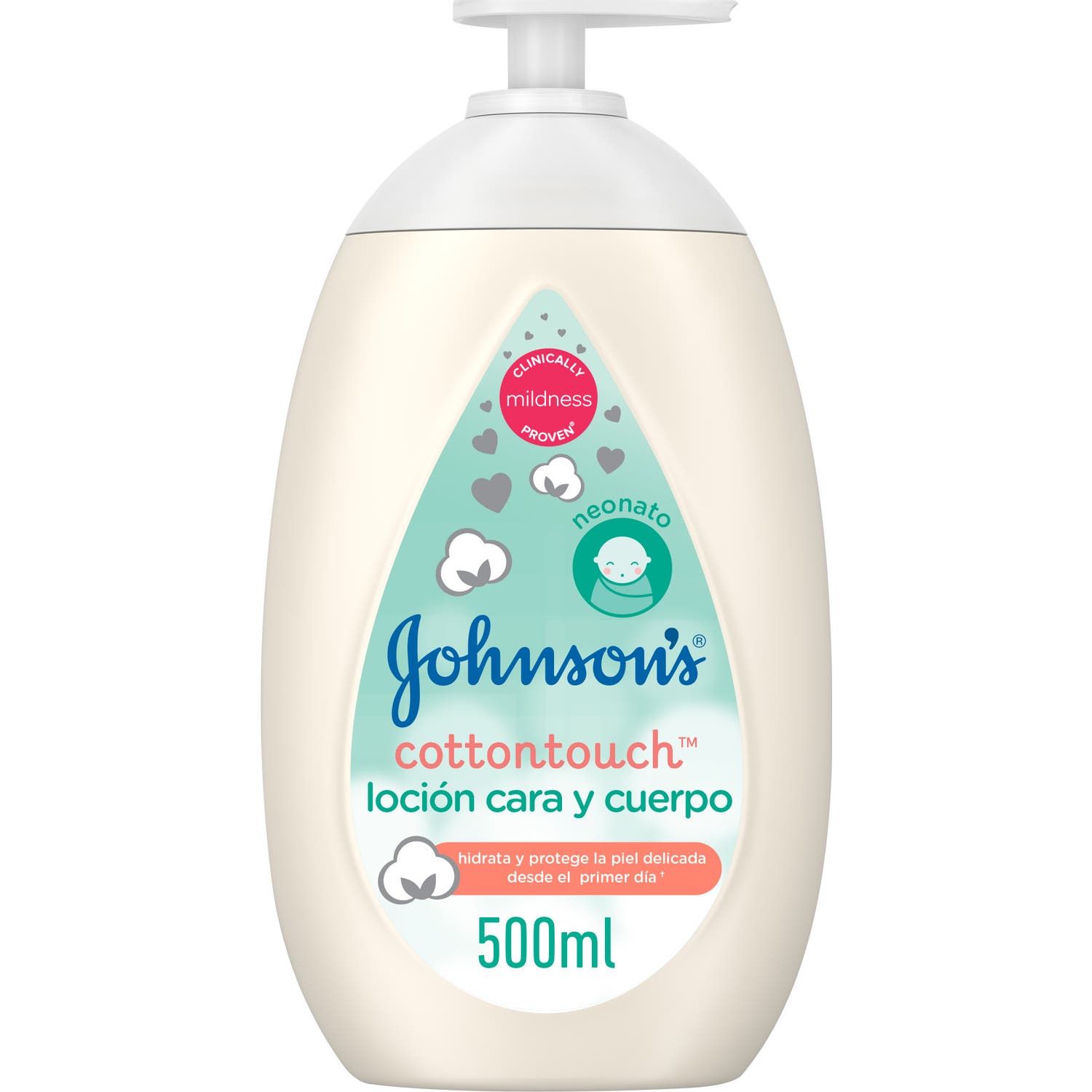 'Johnson''s Baby Cotton Touch Loción Cara y Cuerpo 500ml'