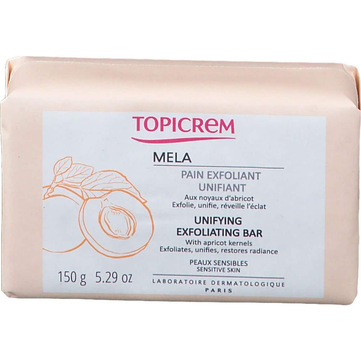 Topicrem Mela Barra Exfoliante Unificante 150g