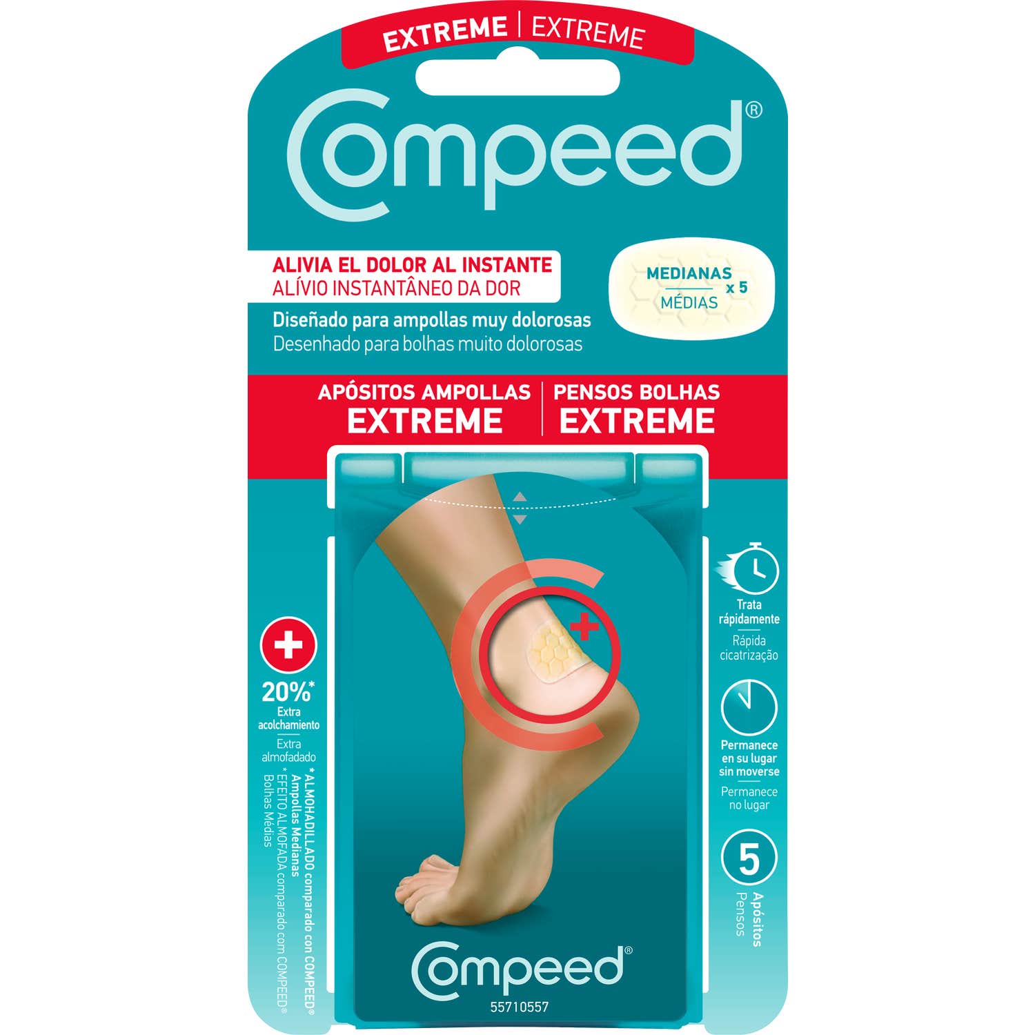 Compeed Ampollas Extreme 5uds