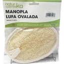 Naturcosmetika Manopla Lufa Ovalada 1 ud