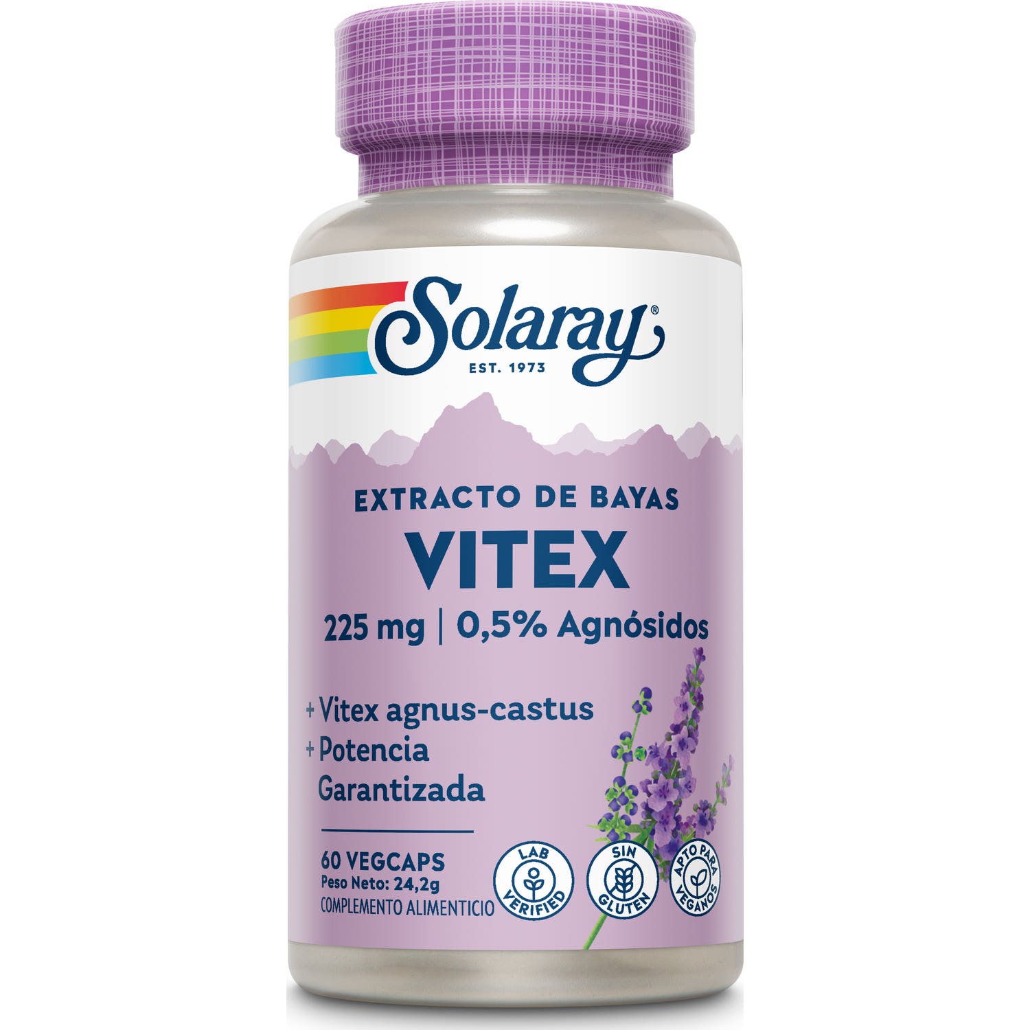 Solaray Vitex 225Mg 60Caps