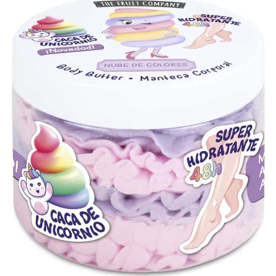 The Fruit Company Candy Shop Manteca Corporal Nube Colores 250 g