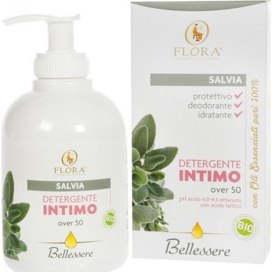 Flora Gel Íntimo +50 Menopausia Salvia Bio 250ml