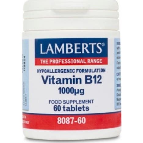 Lamberts Rojos 10 X Vitamina B12 60 Comprimidos De 1000 Mg - Imagen 4