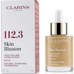 Clarins Skin Illusion Base Spf15 112 3 Sandalwood 30ml