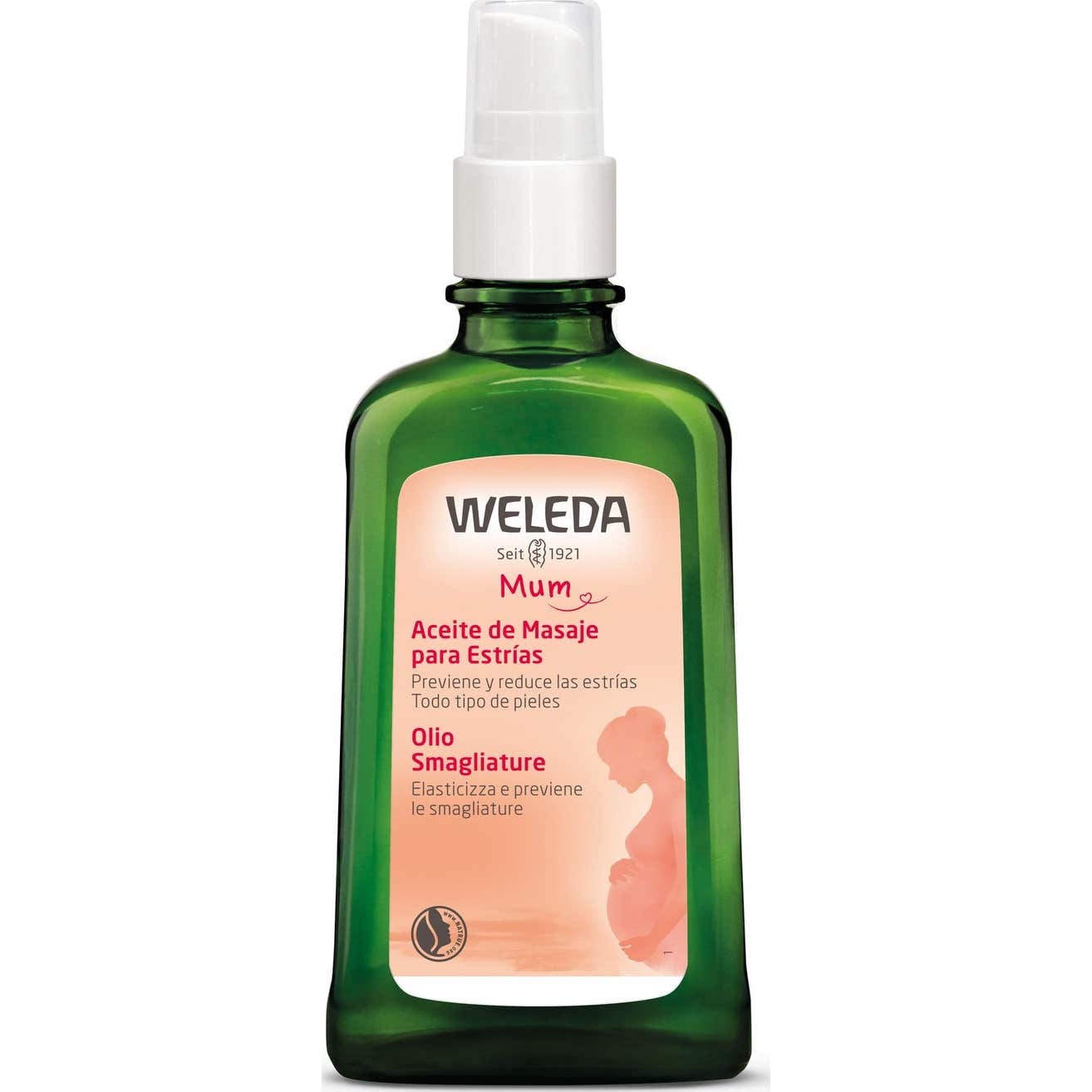 Weleda Mum Aceite De Masaje Para Estrías 100Ml