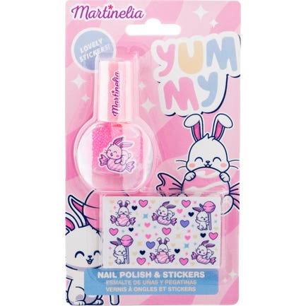 Martinelia Yummy Nail Polish & Stickers Set
