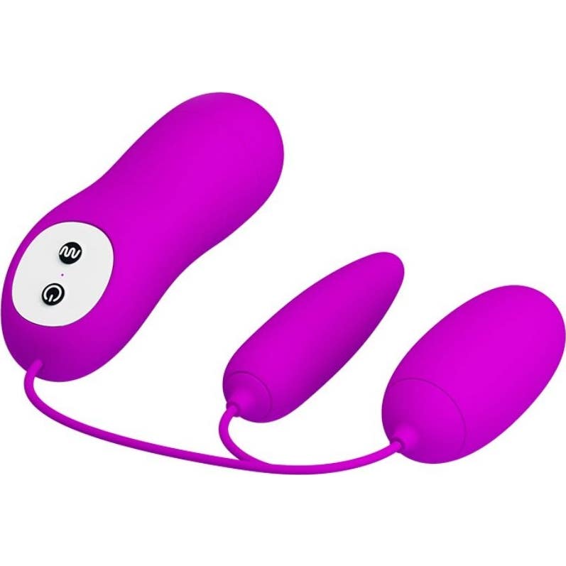 Pretty Love Irma Huevo Vibrador Doble 1ud