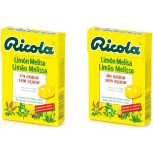 Ricola Pack Caramelos Limón Melisa 2x50 g