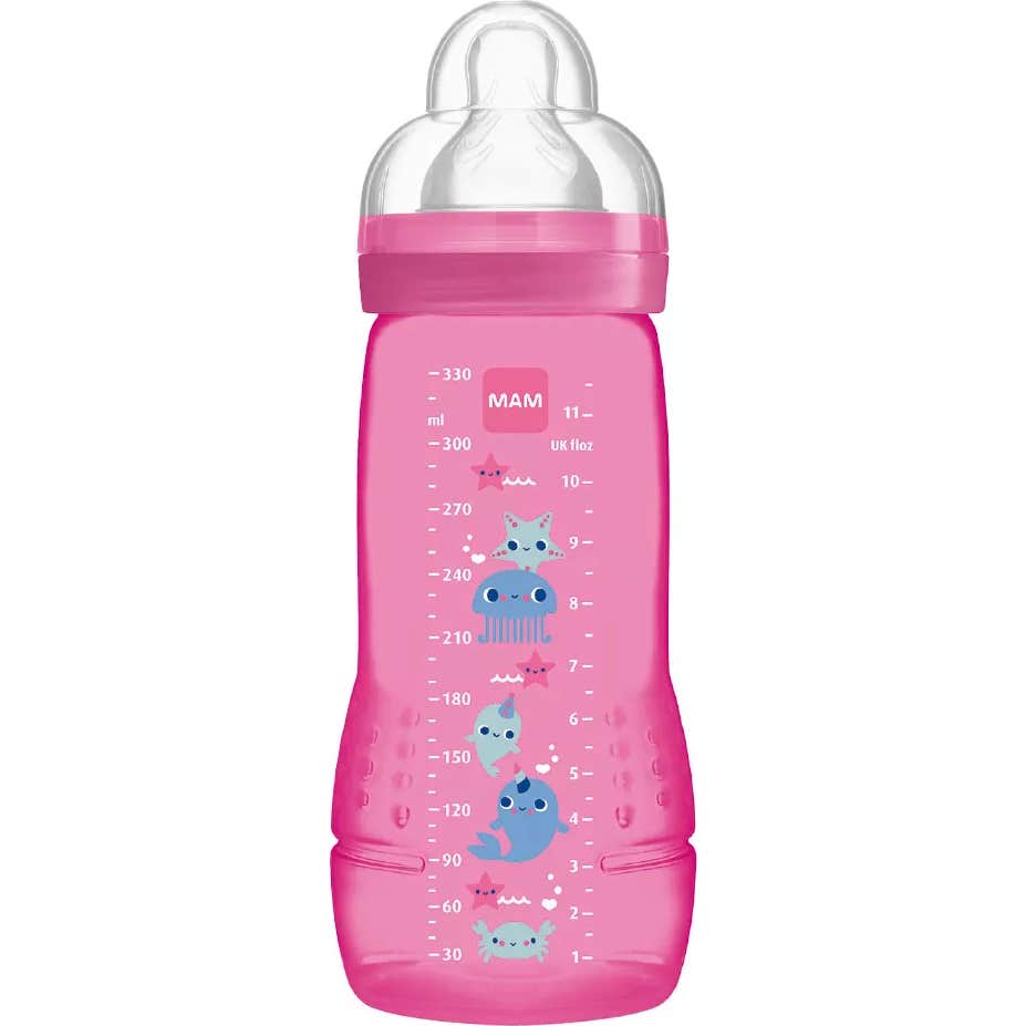 Mam Easy Active Biberón Deep Ocean Rosa 330ml
