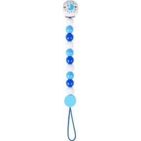 Heimess cadenita Perlas azul para chupete 1 ud