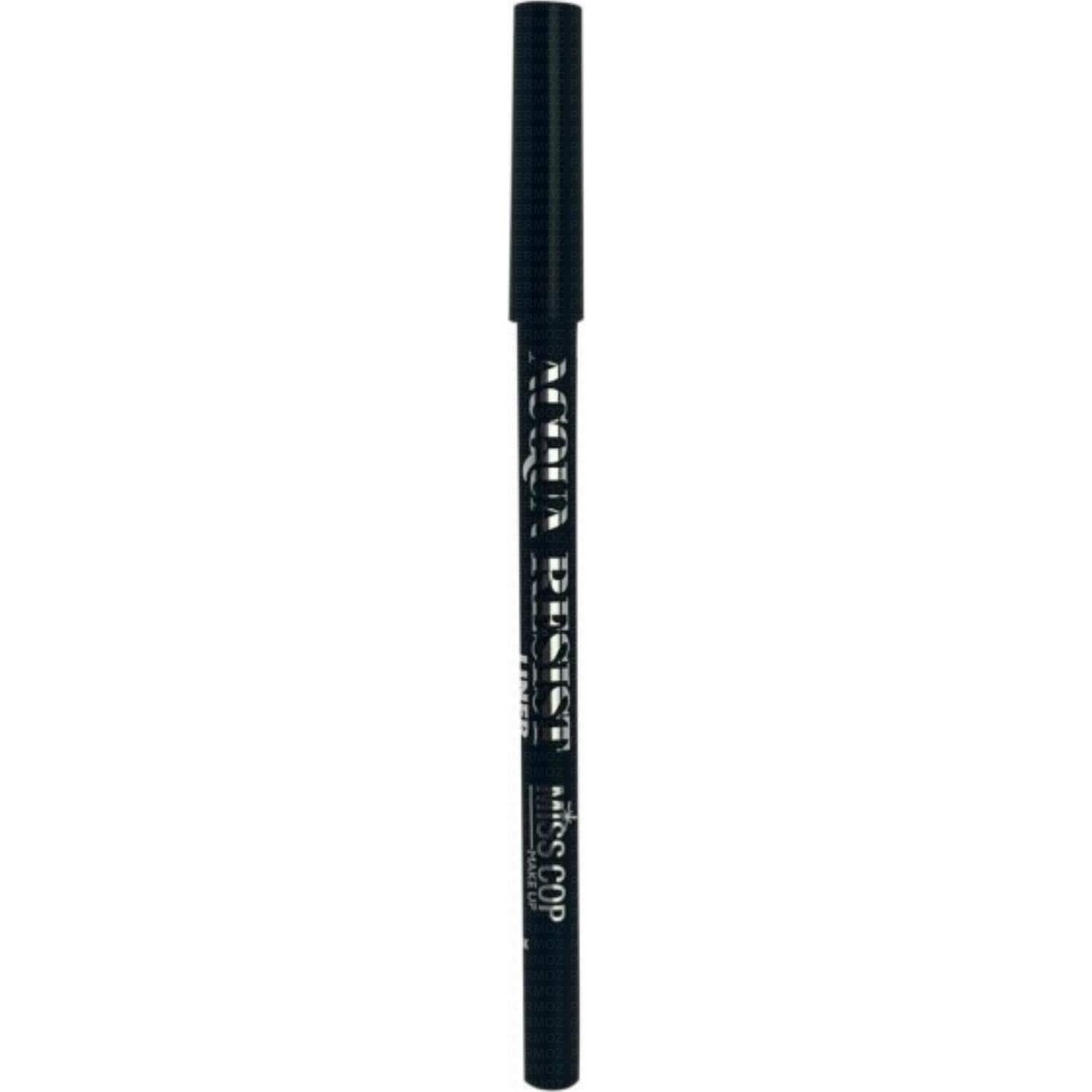Miss Cop Aqua Resist Lápiz de Ojos 01 Negro 1ud