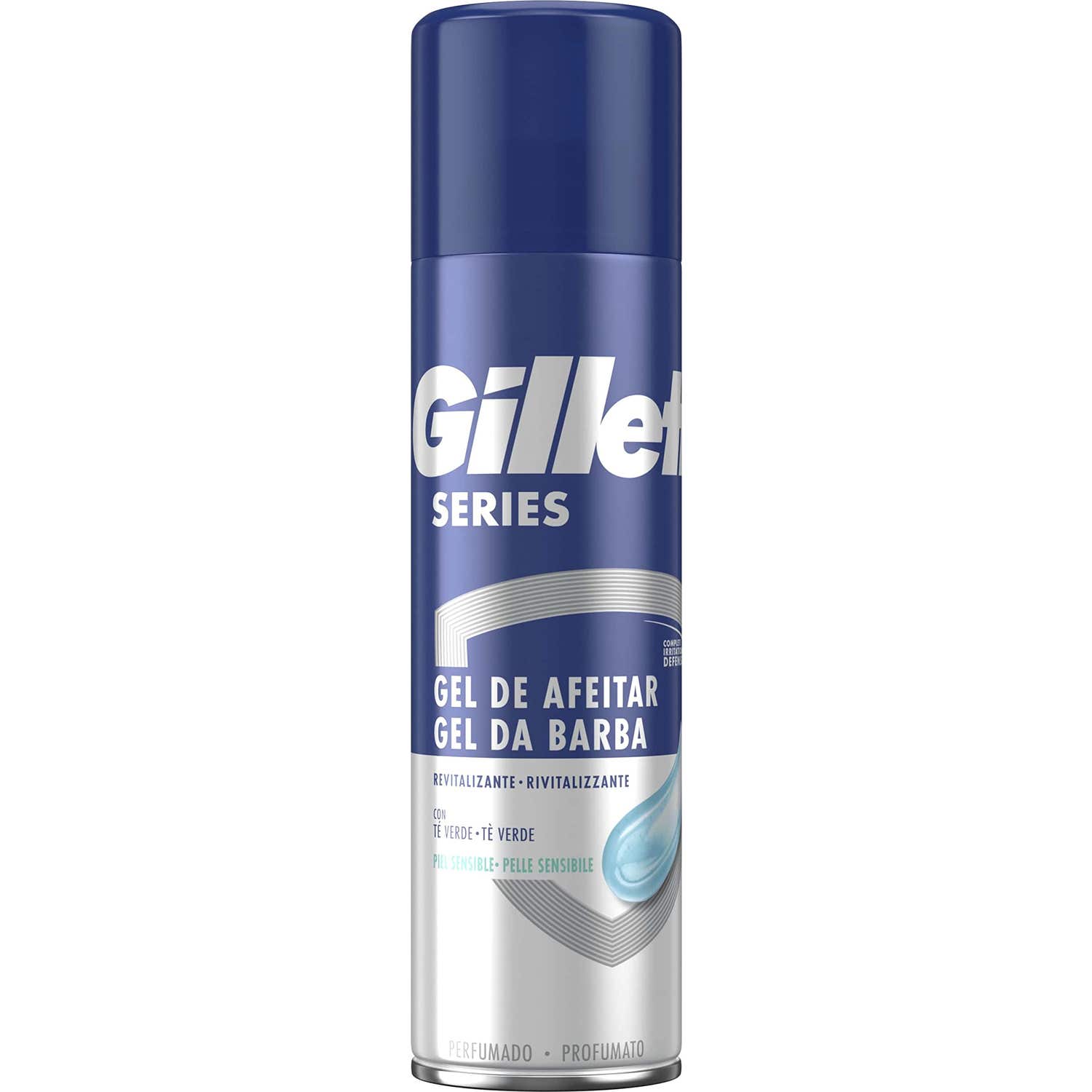 Gillette Series Gel Afeitar Piel Sensible Té Verde 200ml