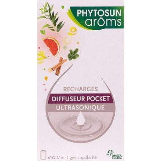 Phytosun Aroms recarga el difusor ultrasónico de bolsillo 10 Mini-Sticks