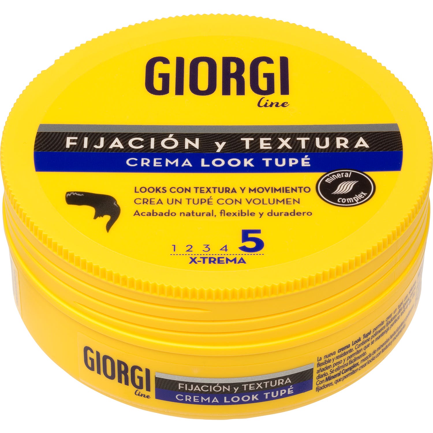 Giorgi Fijacin Textura Crema Capilar Look Tup Nro 5 125ml