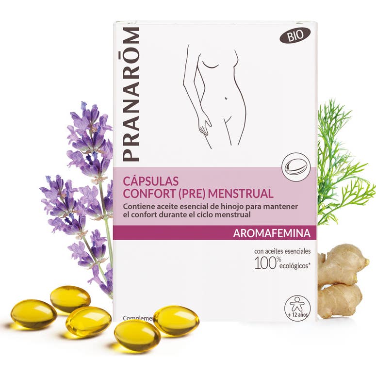 Pranarôm Aromafemina caps Confort (Pre) Menstrual BIO 30 caps
