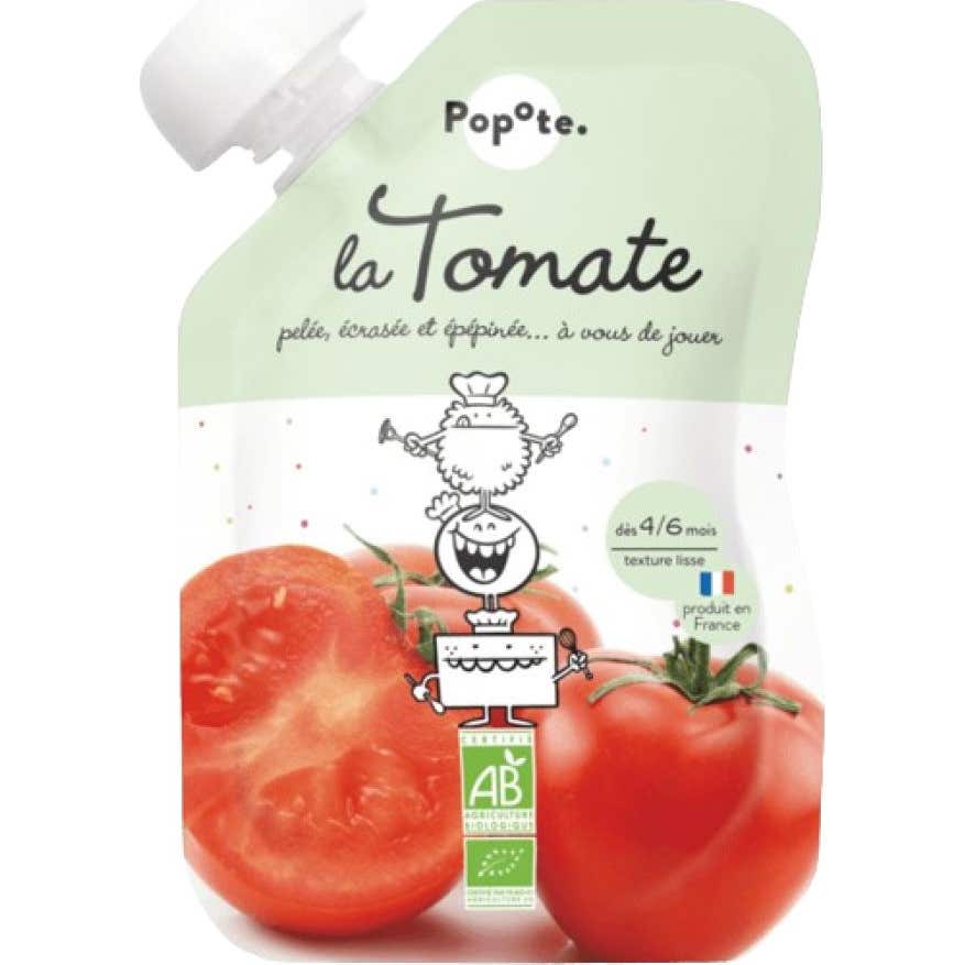 Popote Puré de tomate 120g