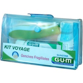 Kit de viaje para encías frágiles