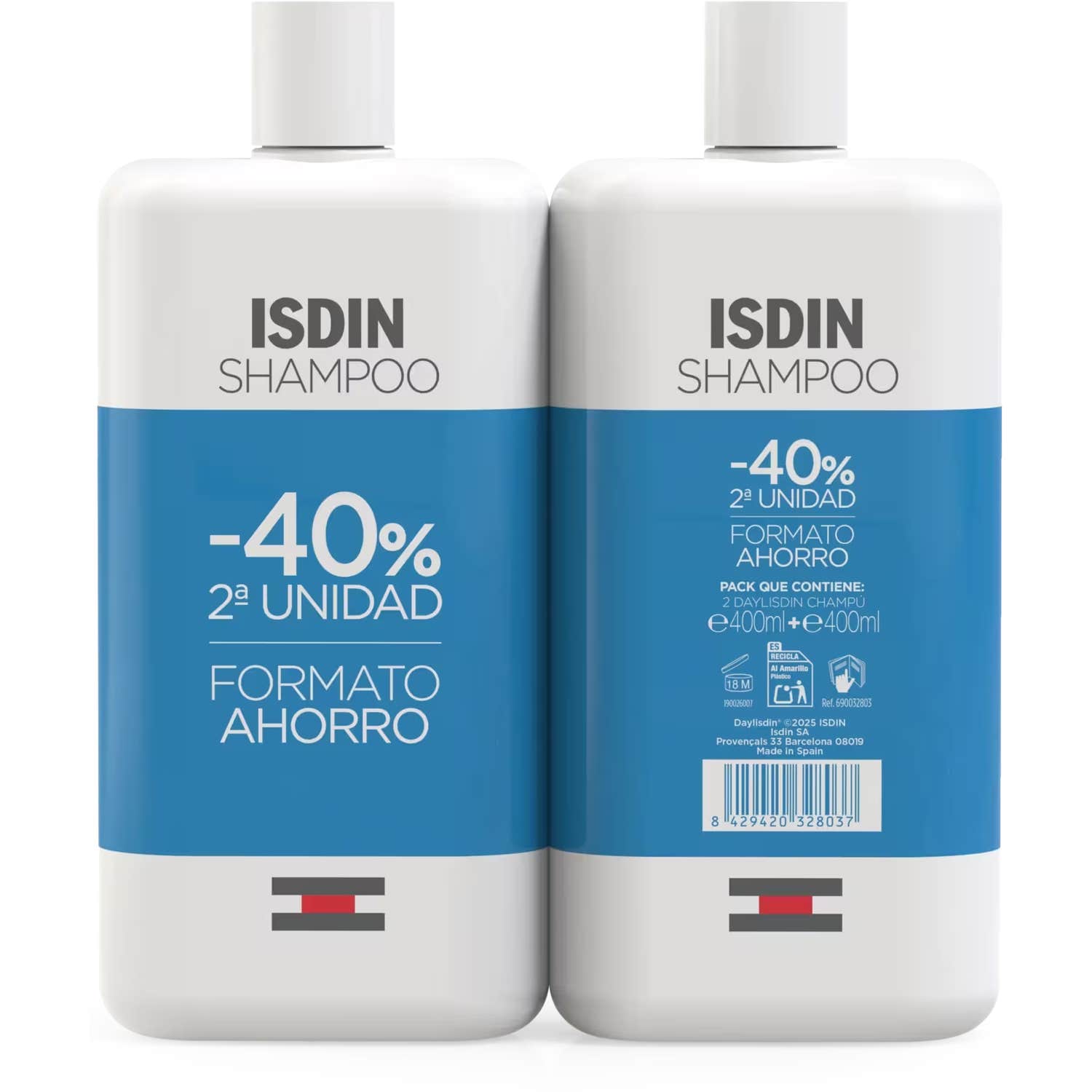 Isdin Daylisdin Champú Ultra Suave 2x400ml