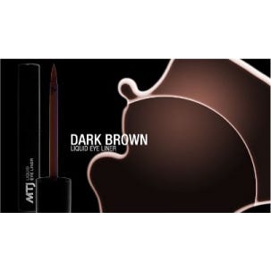 Delineador Líquido para Ojos Marrón Oscuro 4 ml.