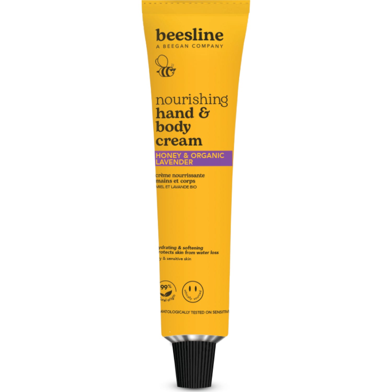 Beesline Nourishing Hand & Body Cream Honey & Lavender Bio 100ml