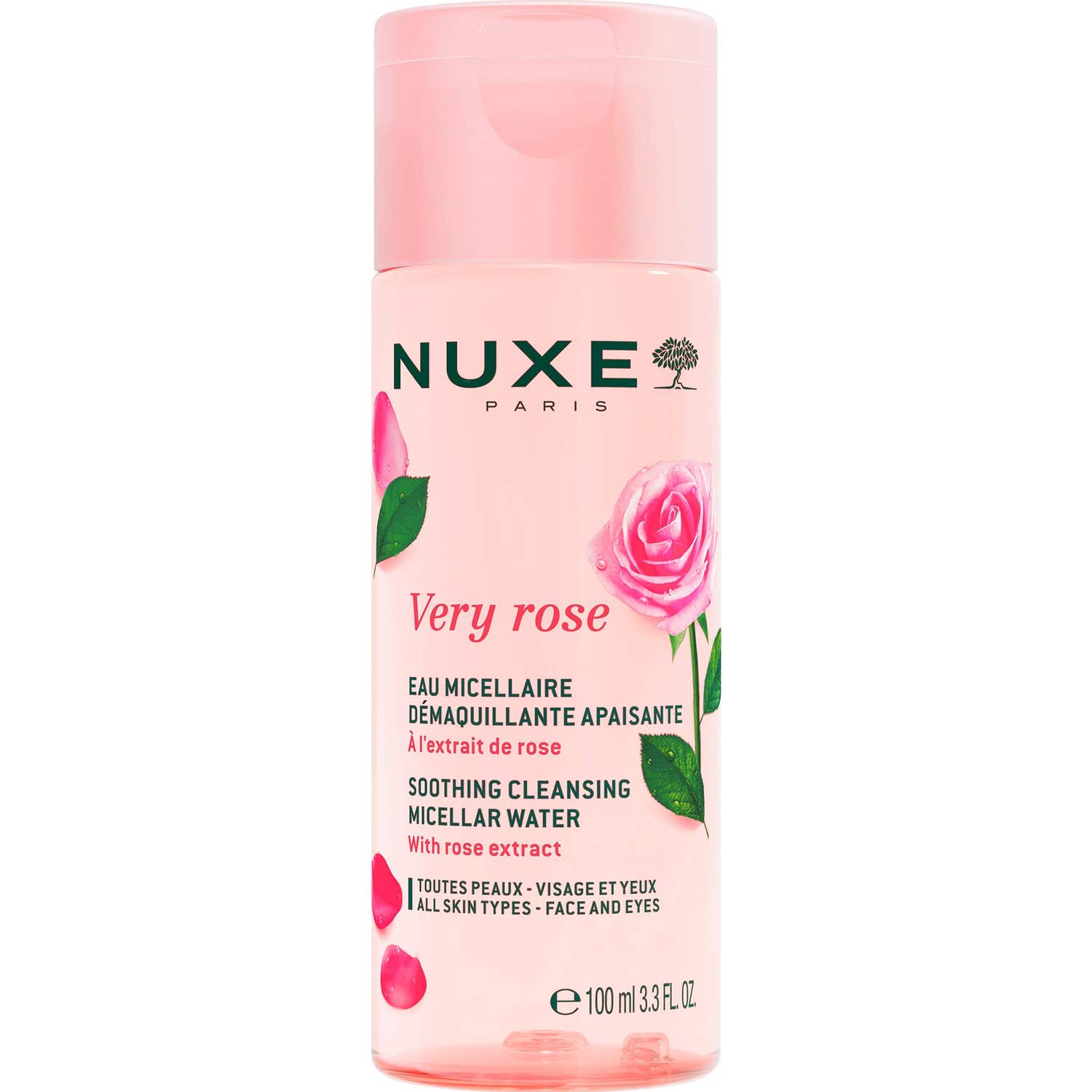 Nuxe Very Rose Agua Micelar Desmaquillante Calmante 100ml