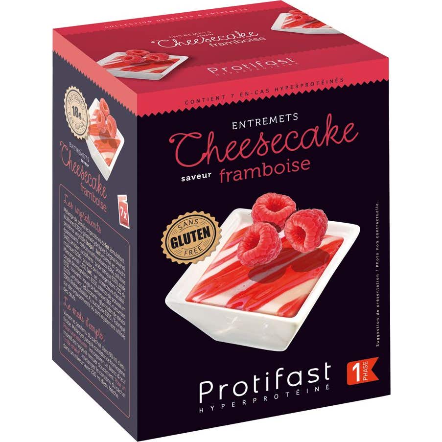 Protifast Entremets Cheesecake Frambuesa 7 Sobres de Phytovitae | Natural Doctor