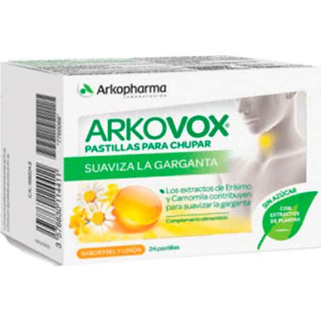 Arkopharma Arkovox Pastillas Sabor Miel y Limón 24 uds