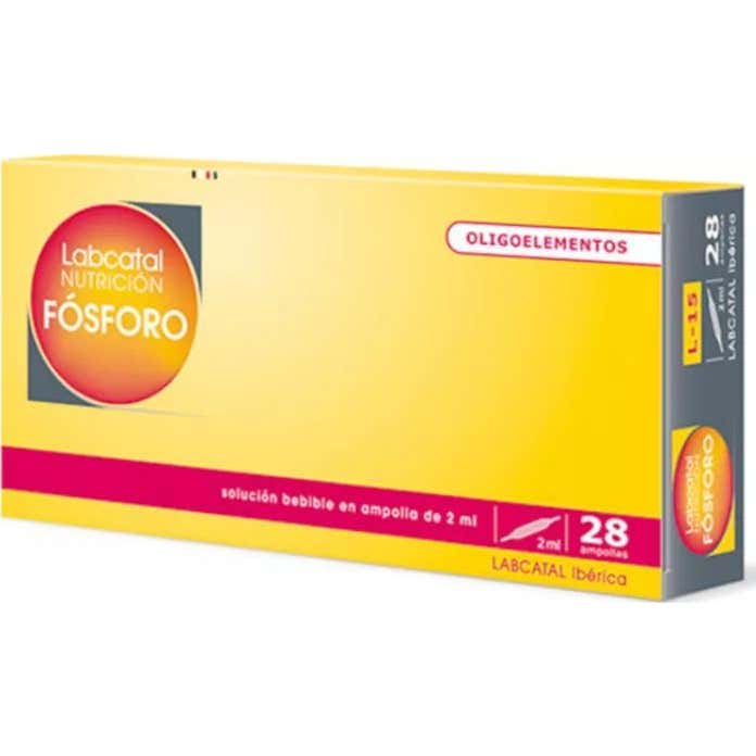 Labcatal 15 fósforo 28 ampx2 ml