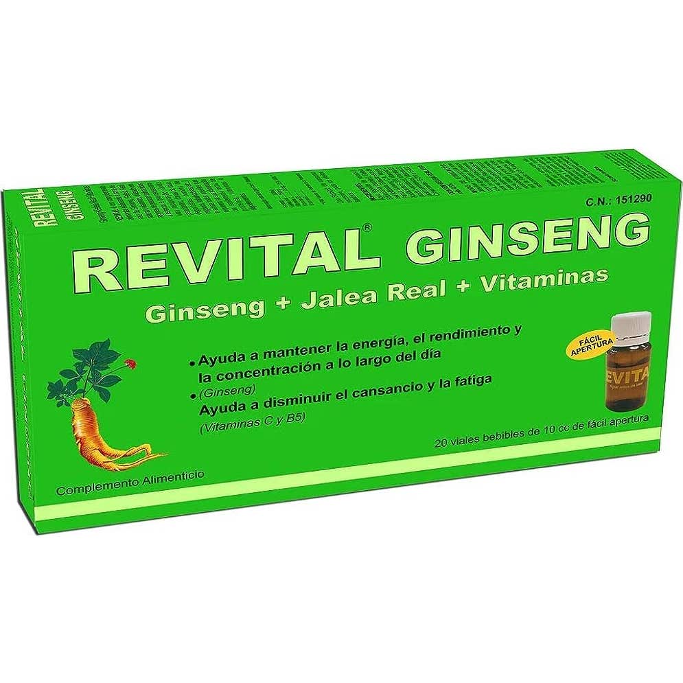 Revital Ginseng 20 Viales