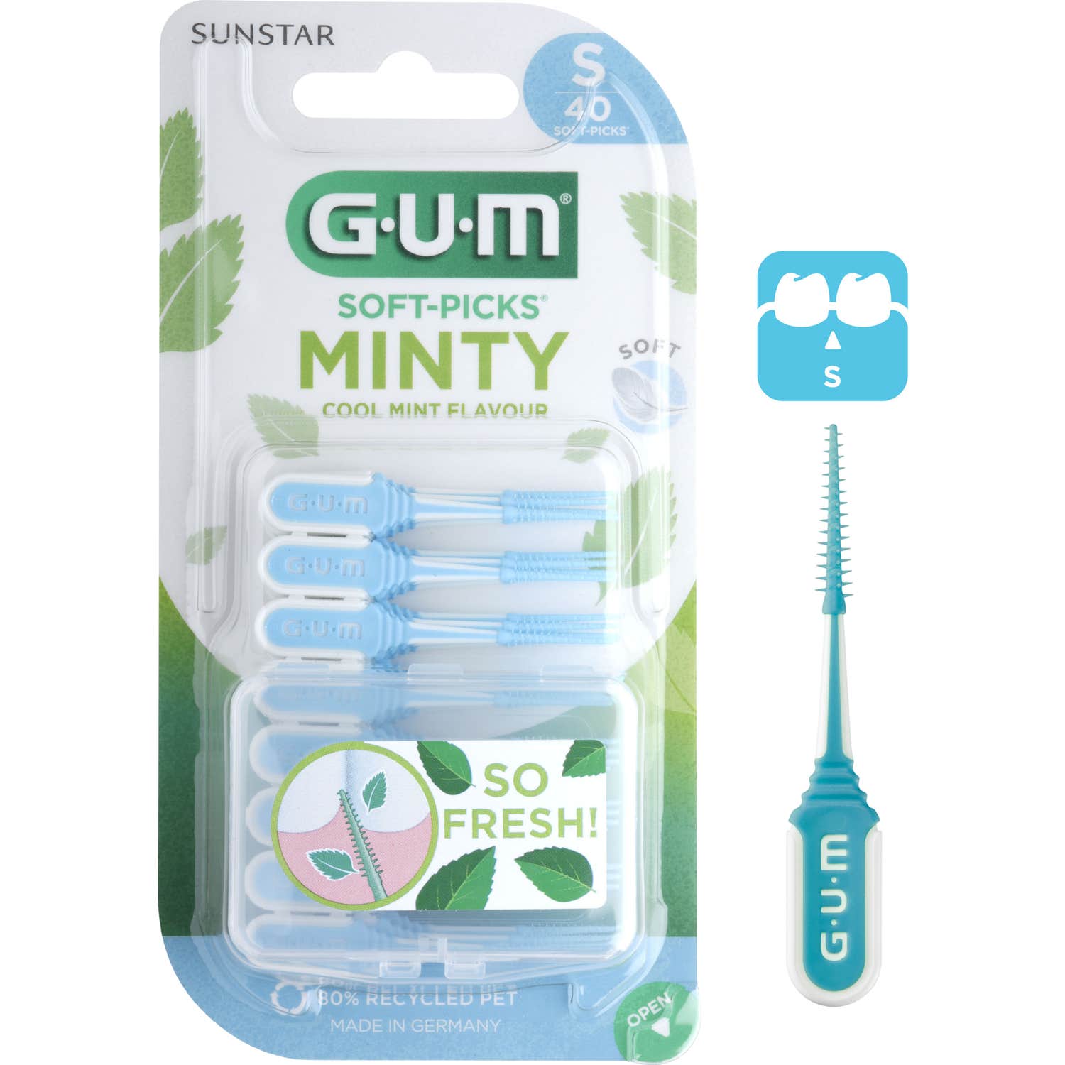 Gum Cepillo Interdental Soft-Picks Comfort Flex Talla S 40uds