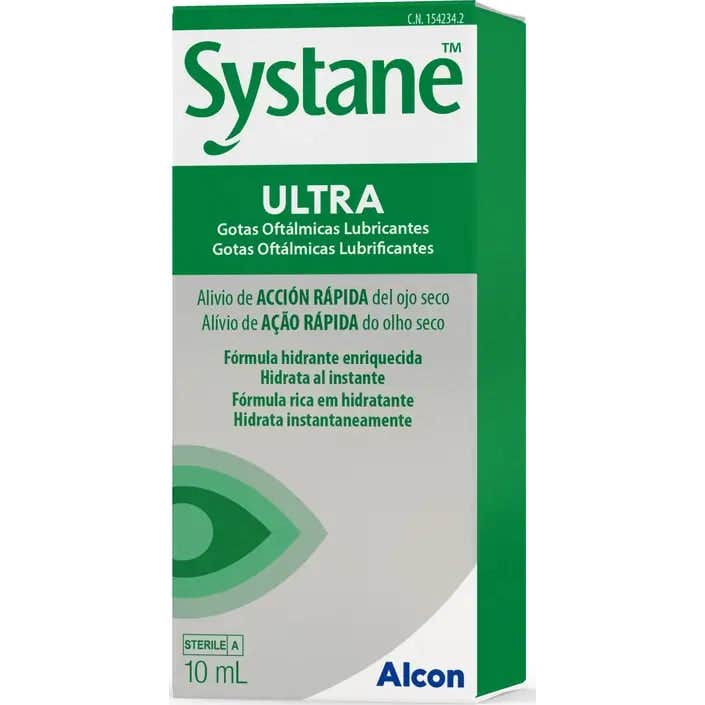 Systane Ultra Gotas Oftálmicas Lubricantes 10 Ml