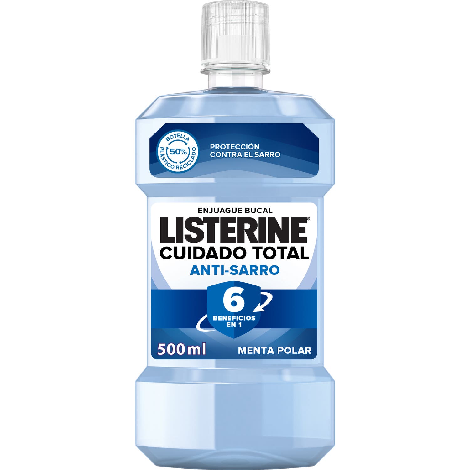 Listerine Enjuague Bucal Cuidado Total Anti-Sarro 500ml