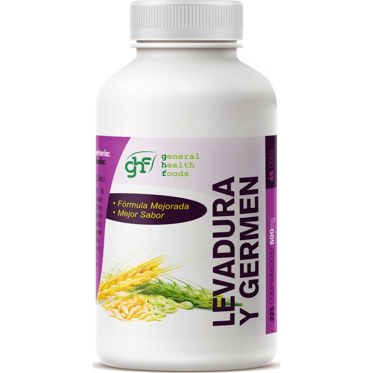 Ghf Levadura De Germen 600mg Comp. 225u