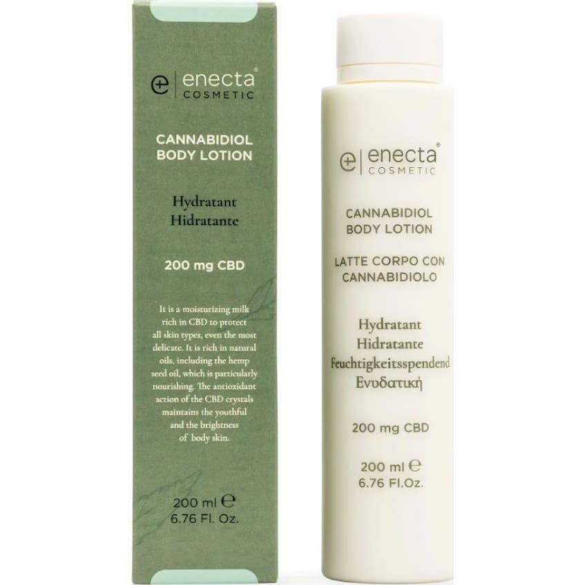 Enecta Loción Corporal con Cbd 200 mg de Cannabidiol 200 ml