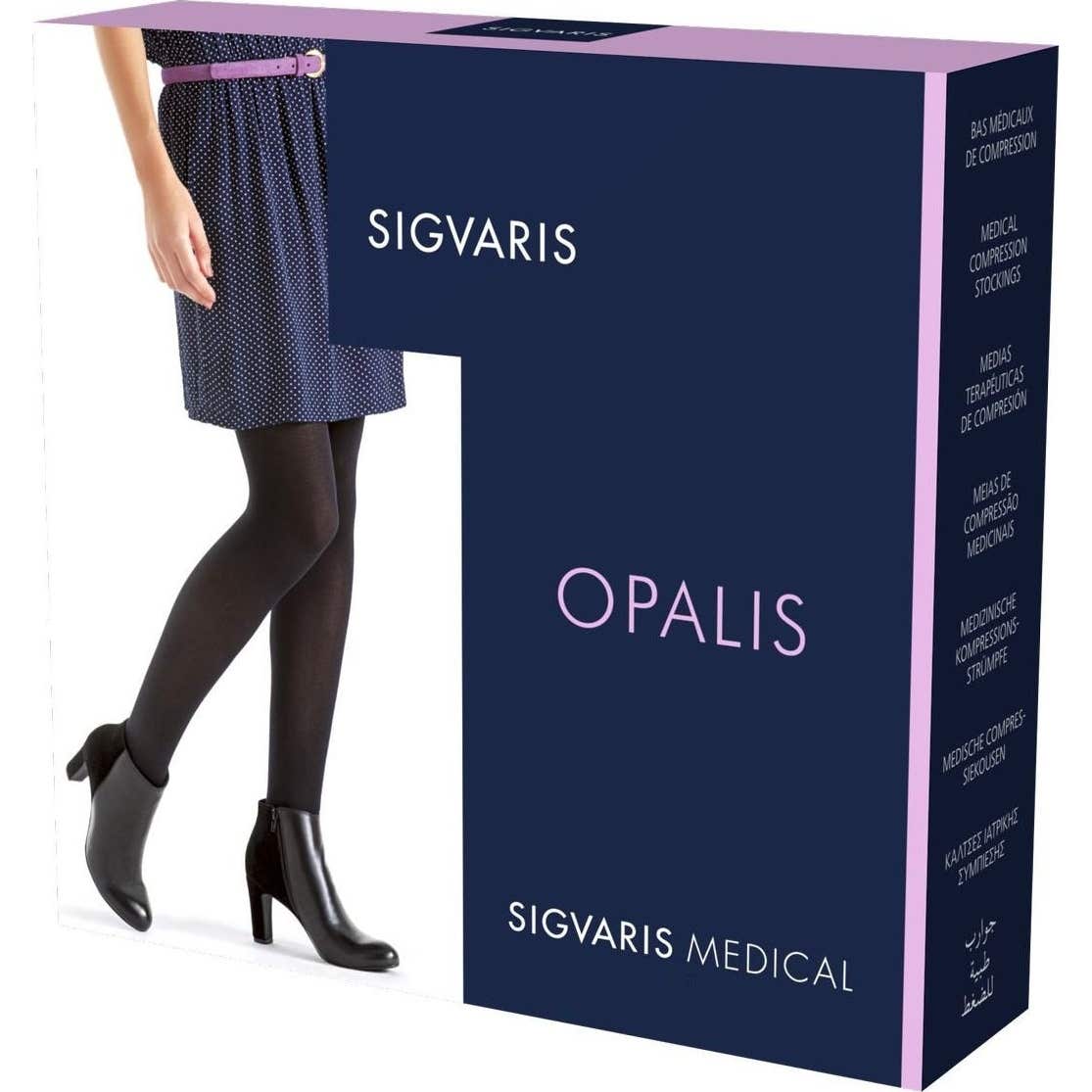 Sigvaris Opalis 2 Stay Up Normal Negro L 1ud