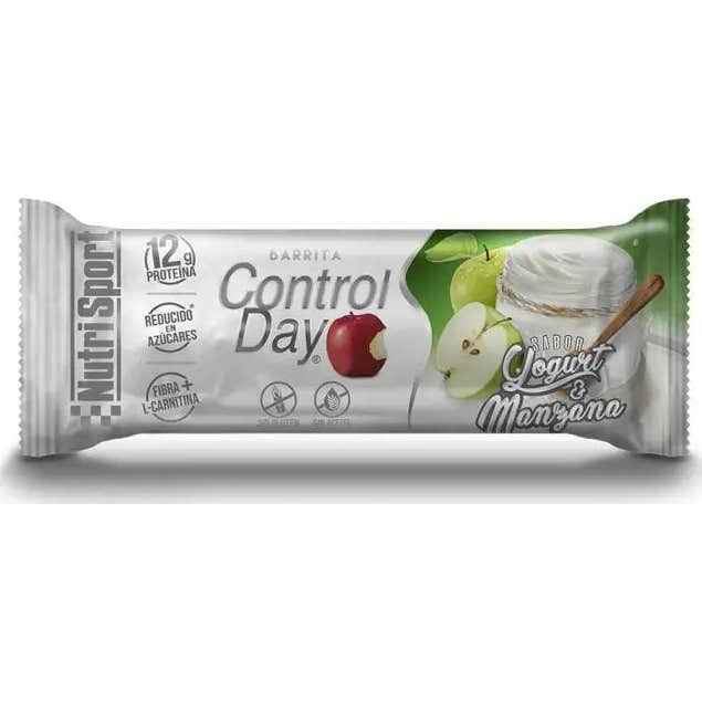 NutriSport Caja Barritas Control Day Sabor Yogur-Manzana 28 uds