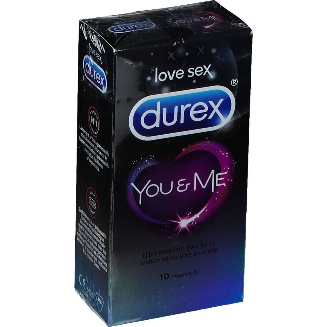 Durex Préservatifs You & Me Effet Retardant 10uds