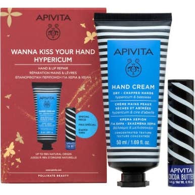 Apivita Pack Wanna Kiss Your Hand Hypericum