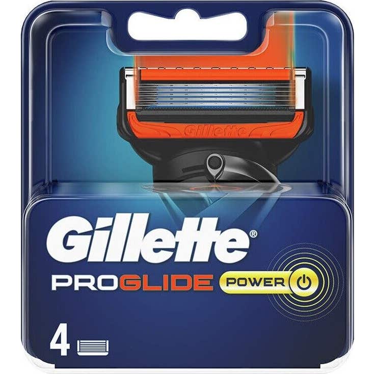 Gillette Fusion Proglide Power Recambio 4uds