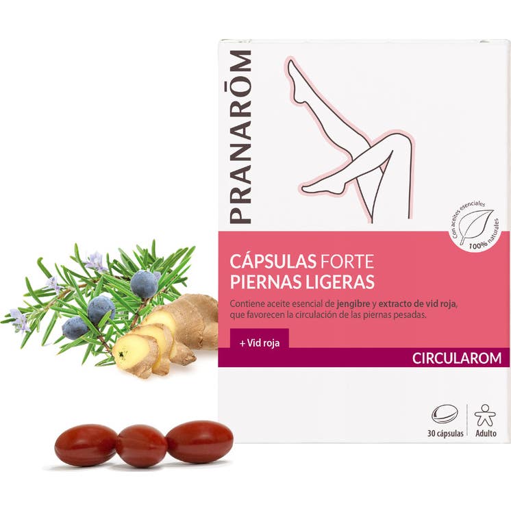 Pranarôm Circularom Cápsulas Forte Piernas Ligeras 30caps