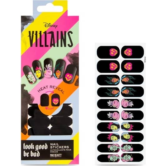 Mad Beauty Kit Pop Villanas Pegatinas para Uñas
