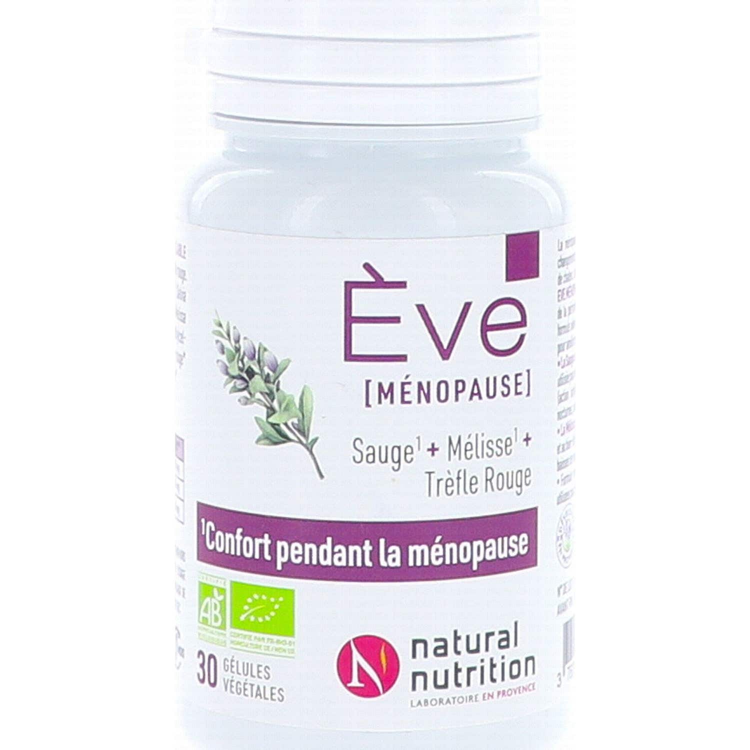 Natural Nutrition Eve Menopausia Bio 30 Perlas