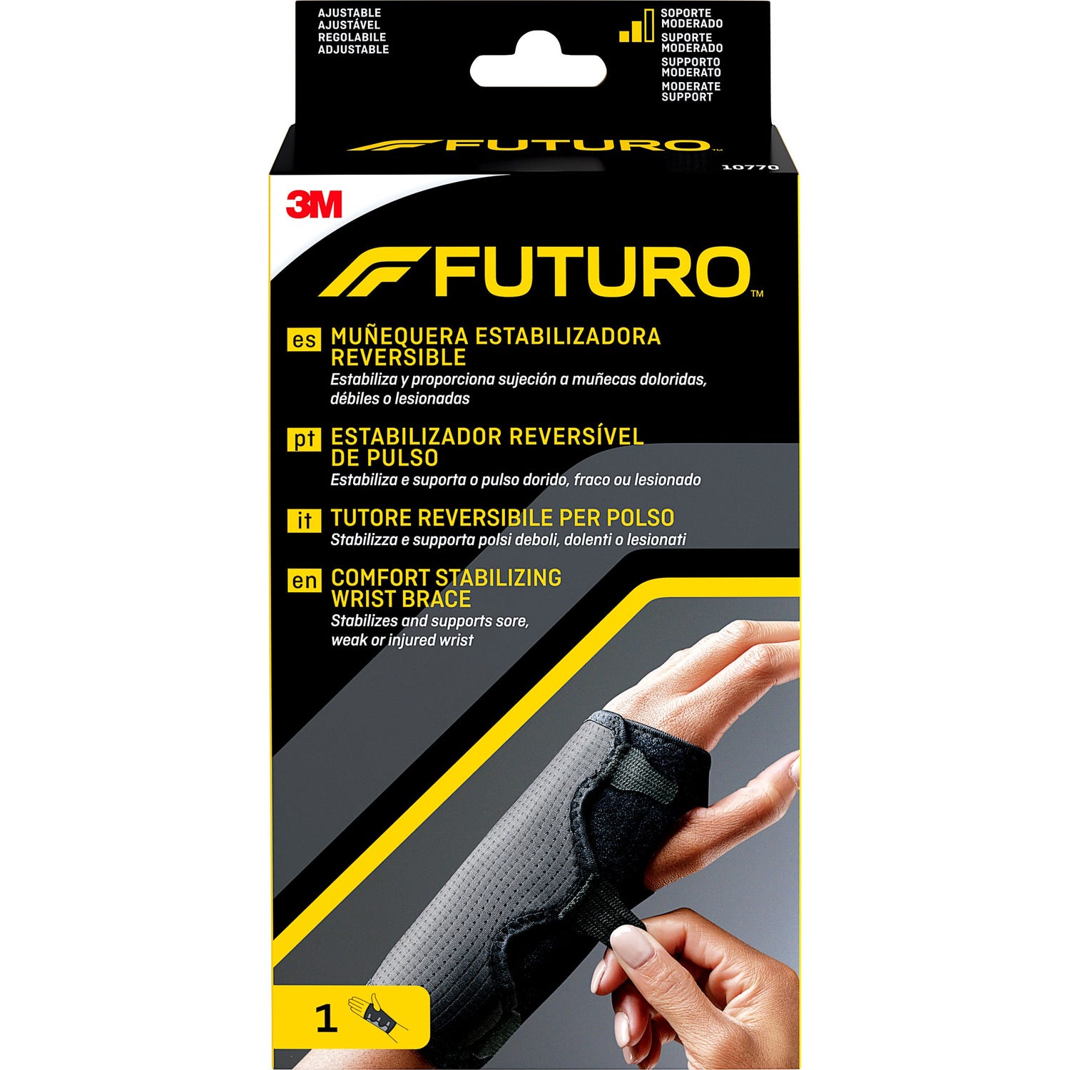 Futuro™ estabilizador de muñeca derecha T-S/M 1ud