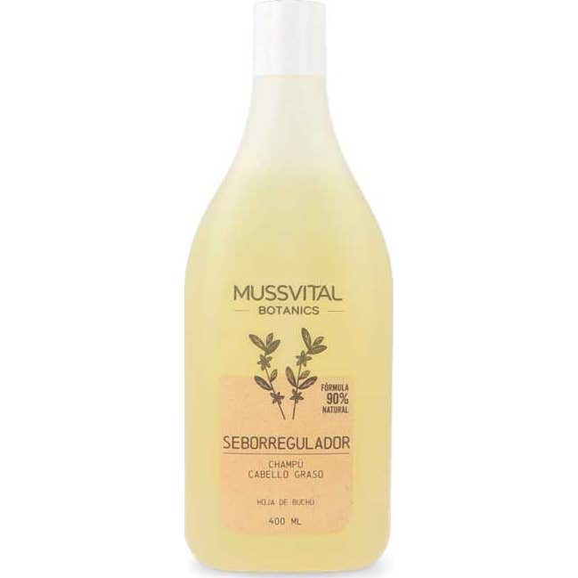Mussvital Botanics Champú Seborregulador Cabello Graso 400 ml
