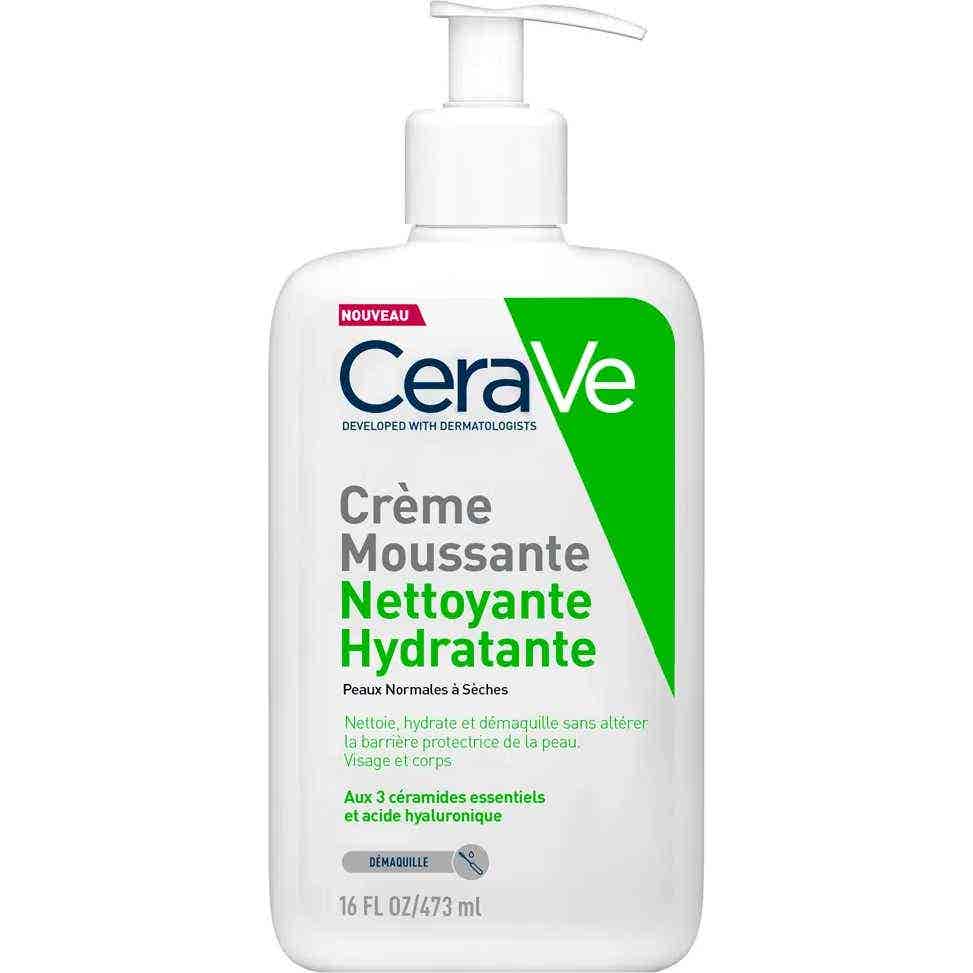 CeraVe Crema Espuma Limpiadora Hidratante 473ml