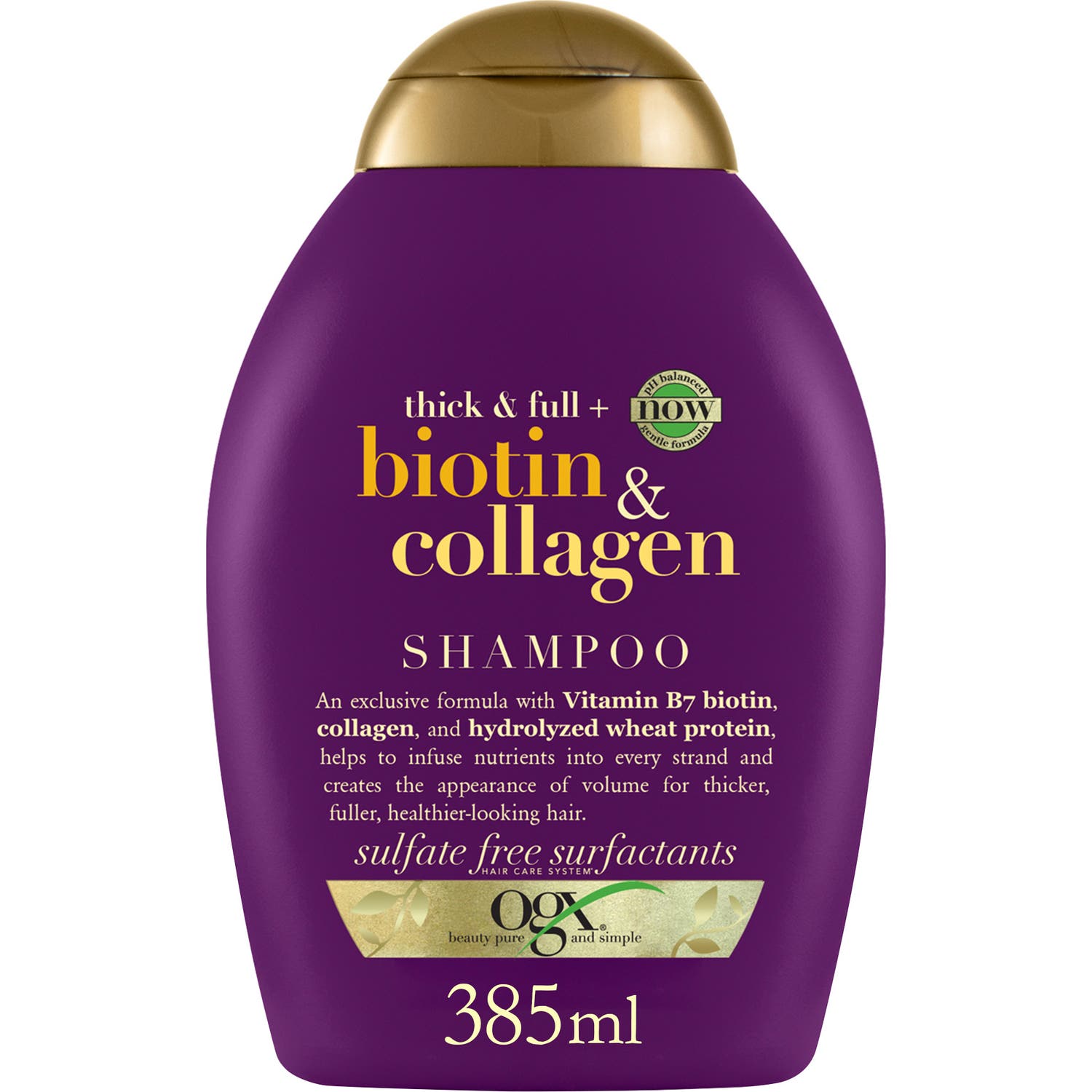 Ogx Champú Biotina Colágeno 385ml