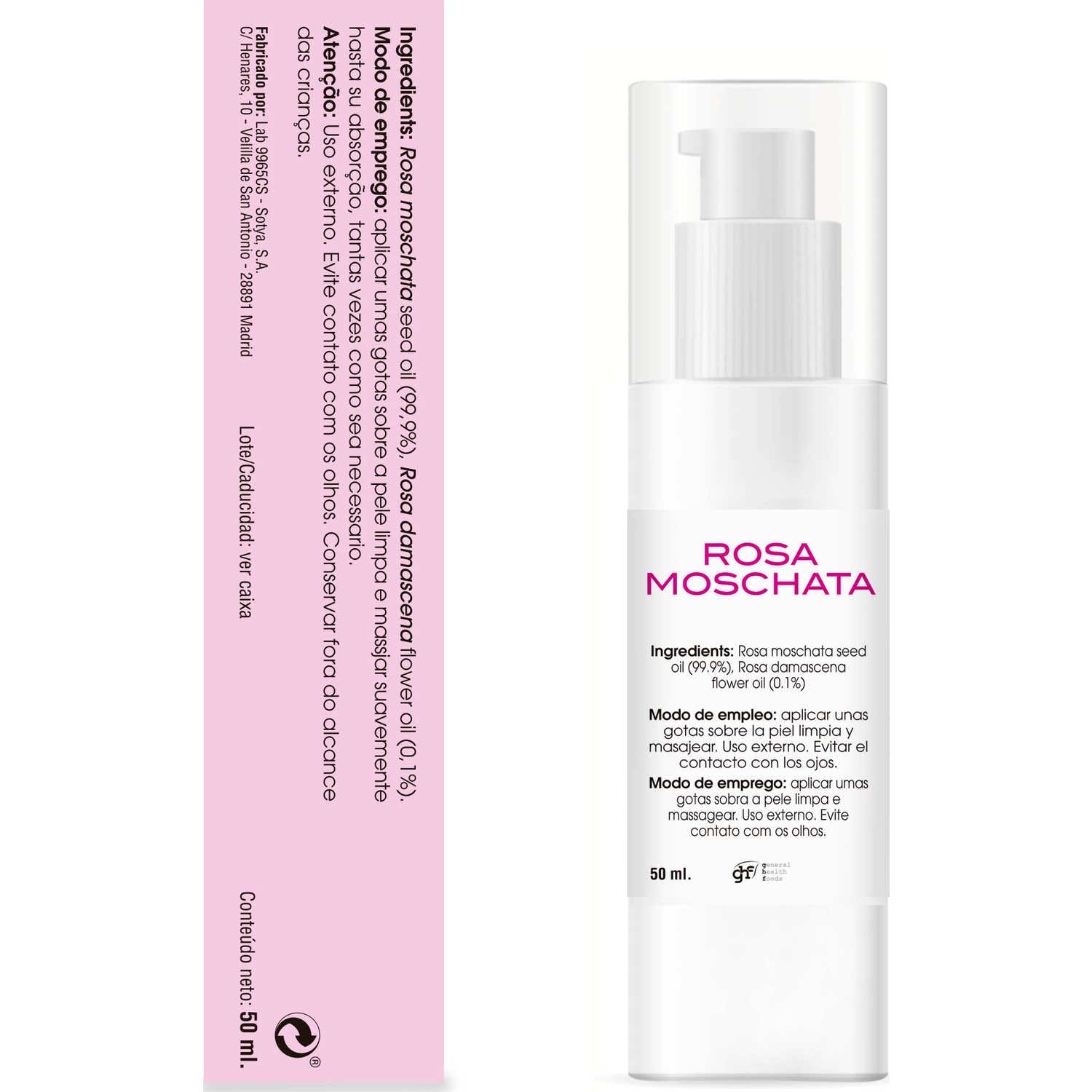 GHF aceite de rosa mosqueta 50ml