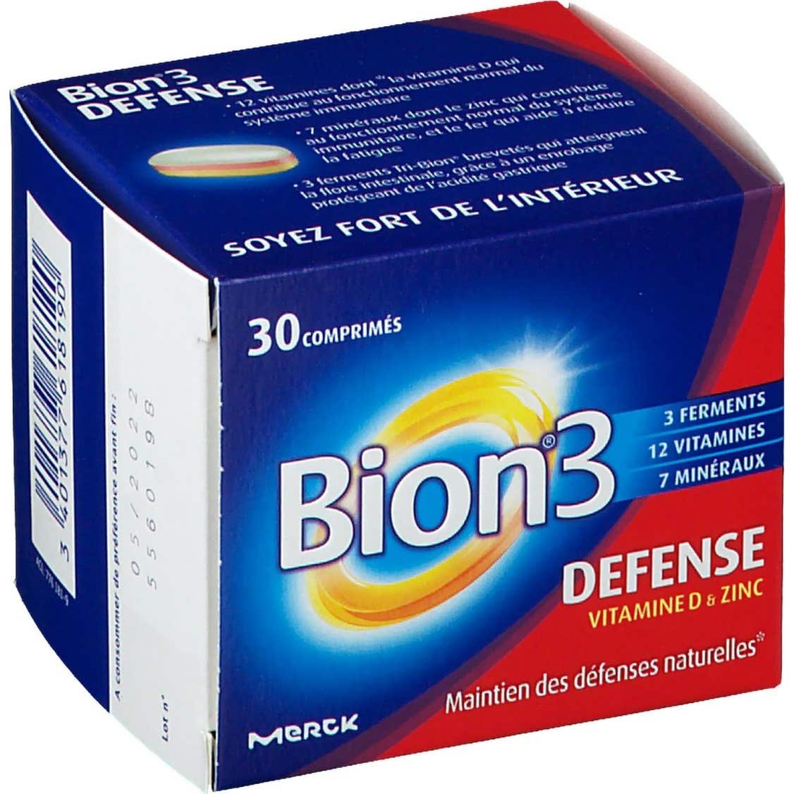 Bion 3 Defense Capsules Para Adultos Caja De 30